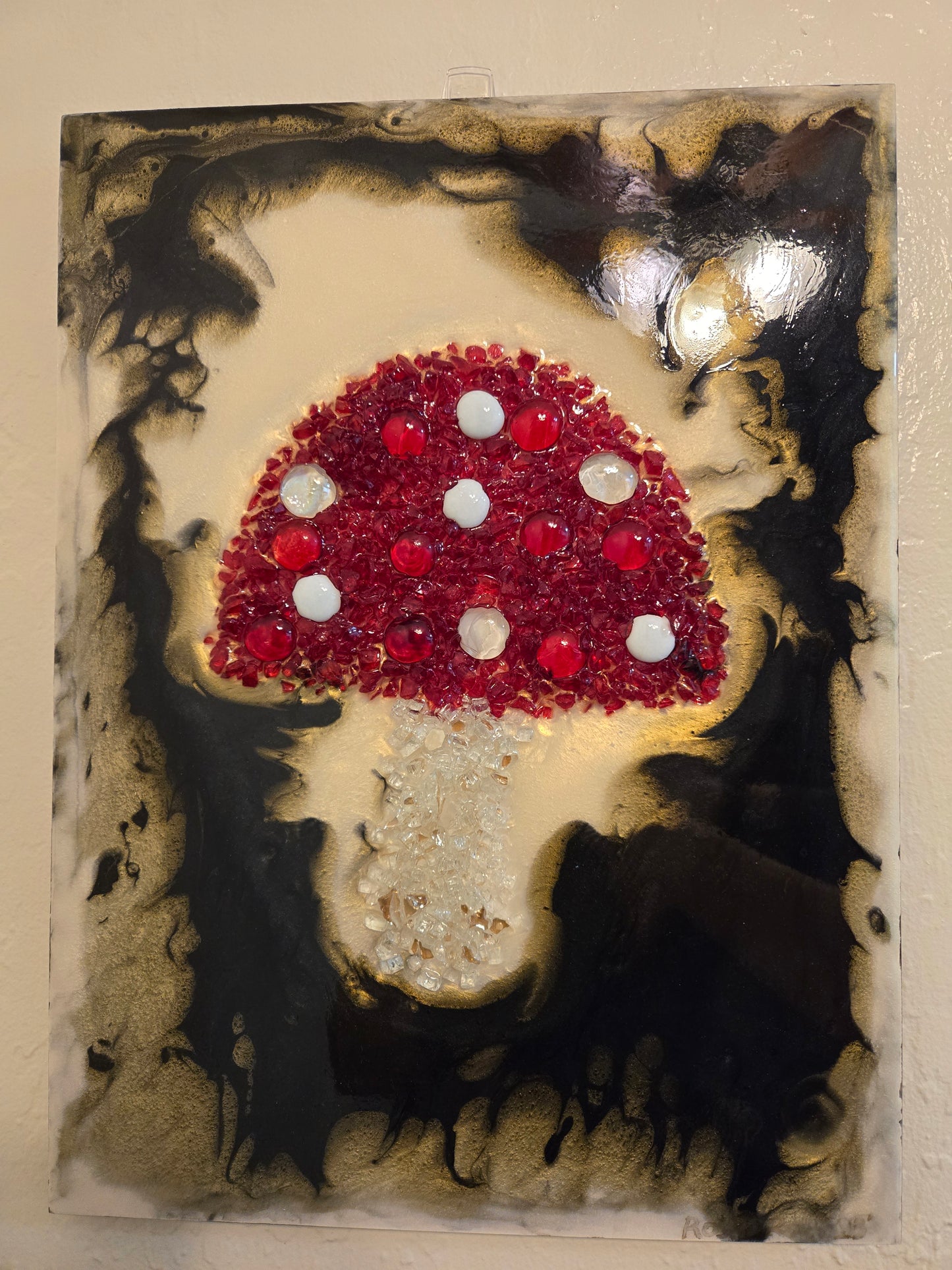 Amanita Mushroom Wall Art